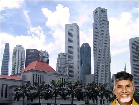 Image result for singapore & chandrababu