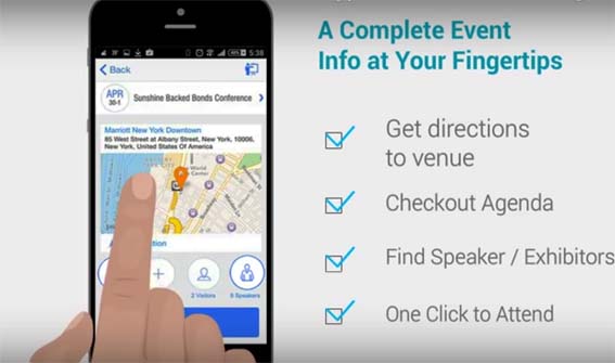An app for discovering business events