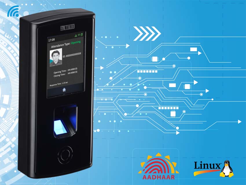 Matrix unveils Aadhaar based biometric attendance system 