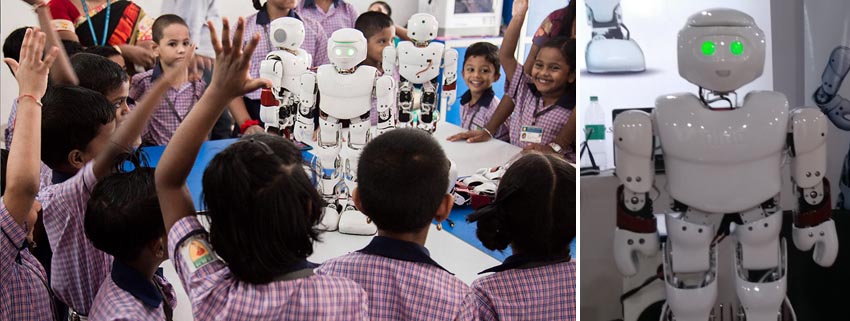 This humanoid robot is inspiring many schoolkids
