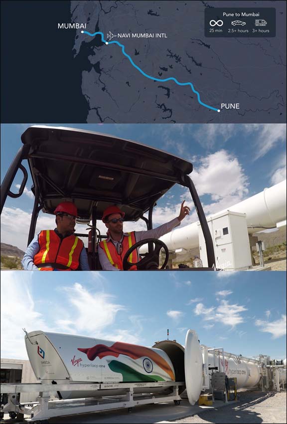 Hyperloop  test runs