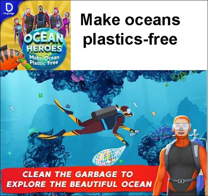 This game raises awareness about clean oceans