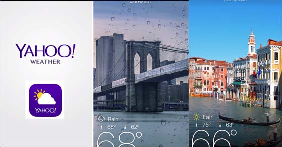New Yahoo weather app for iOS adds stunning realism