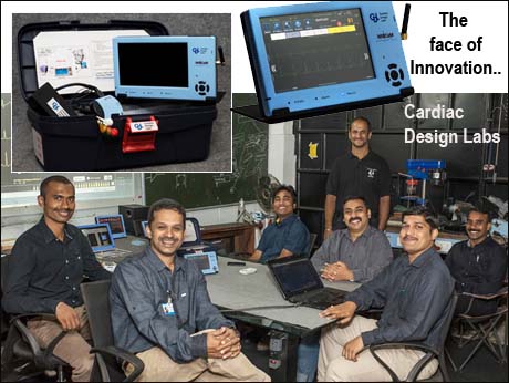 Bangalore startup crafts award winning  remote cardiac monitor