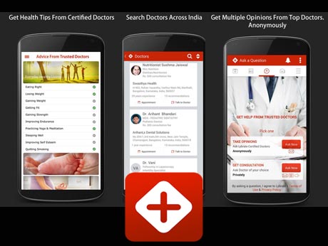 Healthcare app, Lybrate, connects you to doctors in many Indian cities