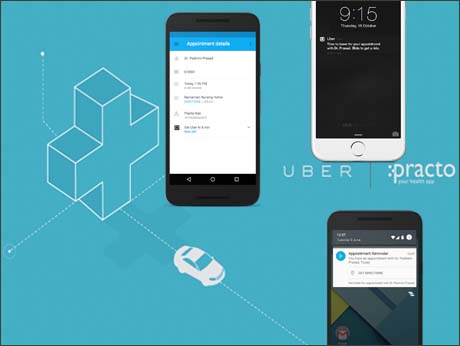 Practo  ties up with Uber to solve patients' last mile hassles