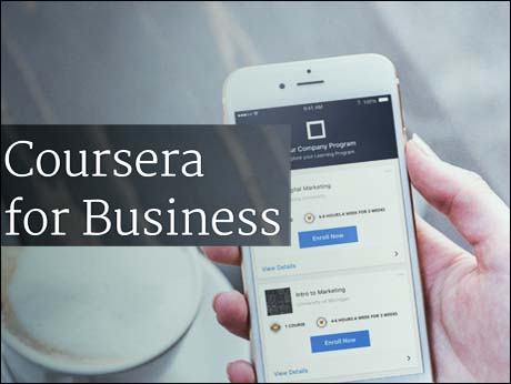 Coursera starts platform for businesses