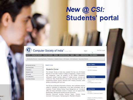 CSI launches special portal for students