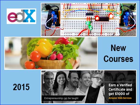 From  computer science to  positive psychology... new edX courses in early 2015
