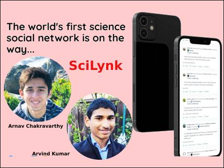 Indian-American teens start world-first science-social network