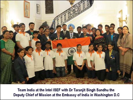Indian kids excel at Intel Science Fair