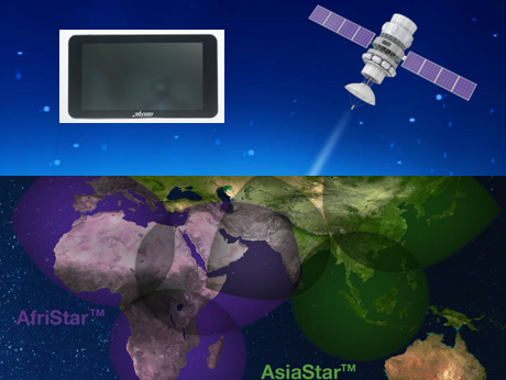 Now, satellites beam directly to school tablet PCs!