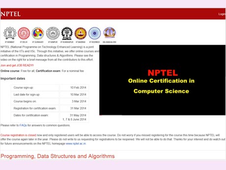 NPTEL launches MOOC courses in India