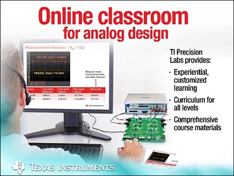 TI launches free  online analog design  course