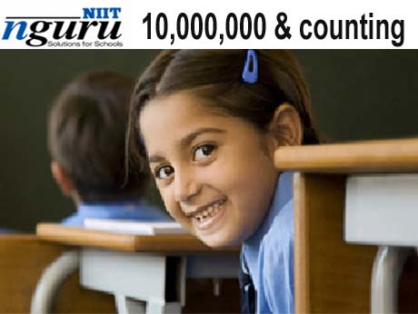 NIIT n-guru reaches its 10 millionth student in India