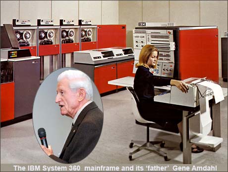 50 years after the IBM System 360 mainframe was launched, its 'father' Gene Amdahl  passes away