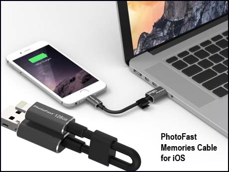 A charging cable that doubles as storage addresses  iOS pain points