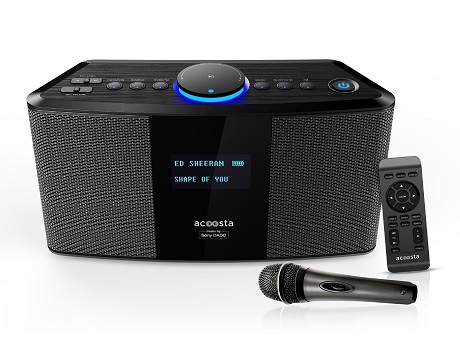 Acoosta launches music system with  14,000 songs built-in
