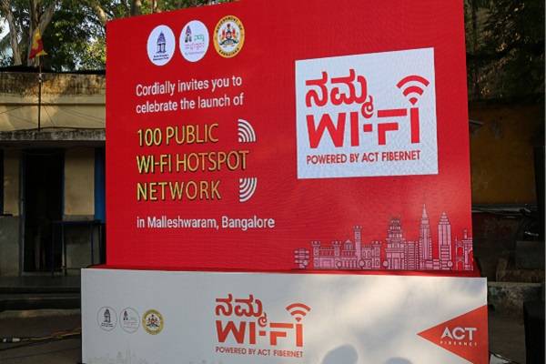 ACT sets up 100 public WiFi hotspots in Malleshwaram region of Bangalore