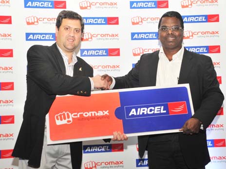 Aircel joins handset maker, Micromax, to  launch a combined offer in India