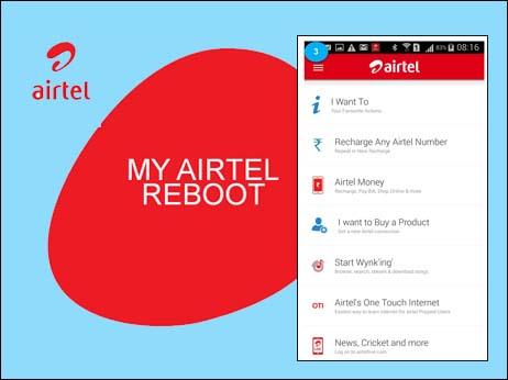 Airtel rejigs its  Android app, adds some  customer-friendly tieups