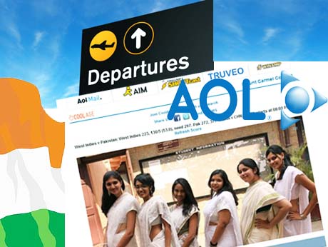 AOL loses  its India flavour