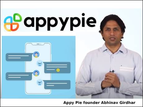 App builder Appy Pie lets you easily  create a chatbot