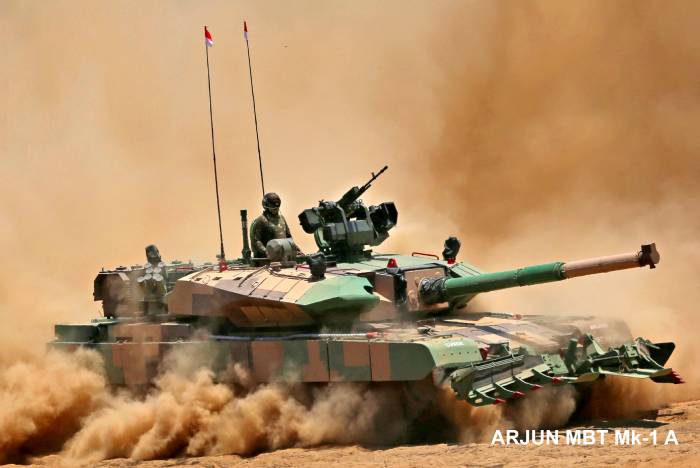 Arjun Mk1A Main Battle Tank to be upgraded with electro-optical fire control