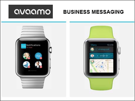 Avaamo creates Apple Watch version of its  business messaging app