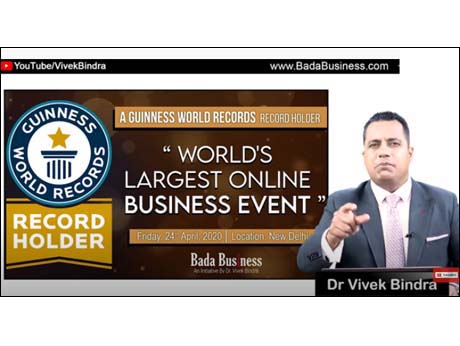 Bada Business' free online class  gets Guinness Record
