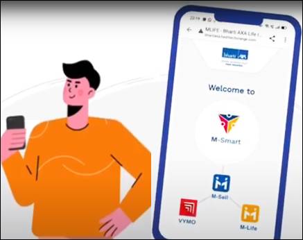 Bharti Axa Life  has  launched digital apps and platform for improved customer friendliness