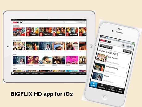 1 million user-strong BigFlix launches HD movie app for iPhone, iPad and iPod