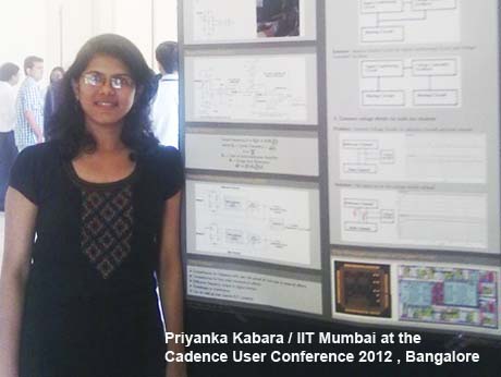 Mumbai student  bags Cadence  design prize for  low power, low noise  chip for sensor apps