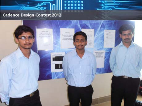 Bangalore students leverage Cadence tools to  create speedier, lower power FFT  solution