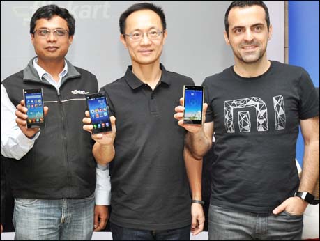 Chinese  mobile net leader Xiaomi brings its flagship Mi handsets to India