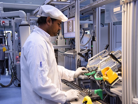Continental produces a million electronics units for vehicles at its Bangalore plant
