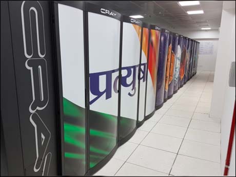 Cray supercomputer at Indian Institute of Tropical Meteorology ranks 39th in global Top500 ranking