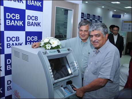 DCB brings cardless,   Aadhaar-based ATM to Silicon City