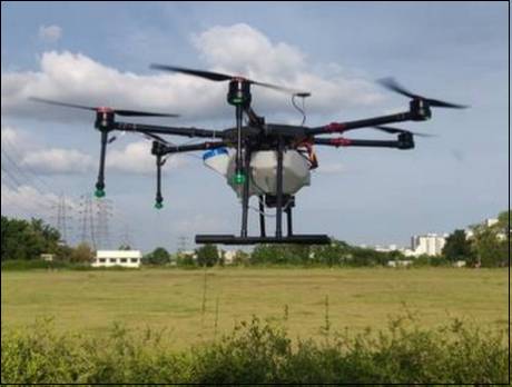 Drones being deployed to sanitize, carry Covid medicine in India