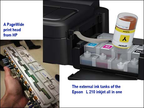 External ink tanks, wide print heads may usher in new inkjet era