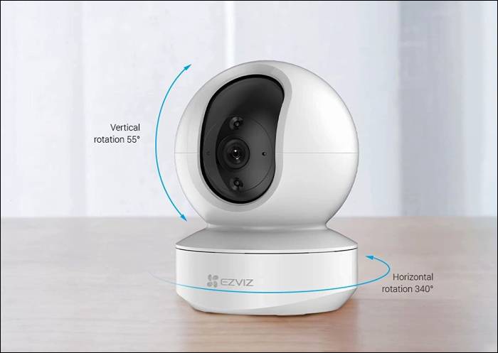 Ezviz brings pan-and-tilt  to consumer  home security cameras
