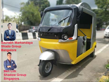First ever instant charging electric  three wheeler unveiled in India