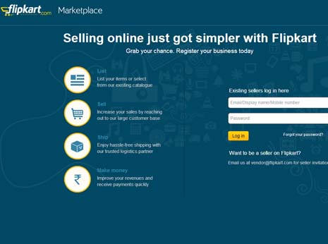 Flipkart  opens its  e-biz platform and savvy  to  small sellers