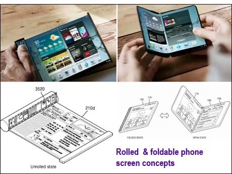 Foldable phones may not be far away
