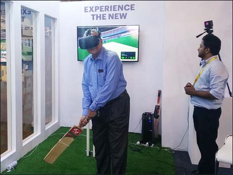 From Accenture-India engineers comes an immersive cricket  stadium experience