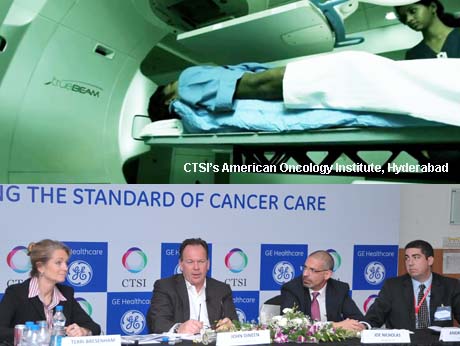 GE Healthcare, partners globnal cancer care provider, CTSI to  build 25 treatments centres in India