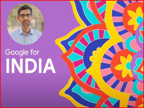 Google  announces  $ 10 billion investment in India