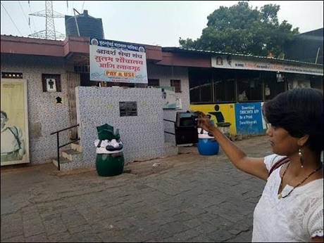 Google  maps 57,000 public toilets in India