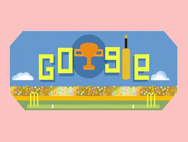 Google doodle  marks  ICC World cup cricket final 