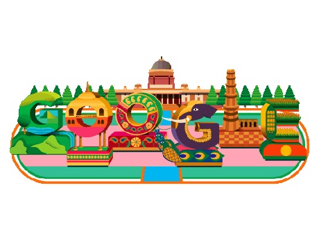 Google Doodle  marks  Indian Republic  Day